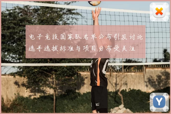 电子竞技国家队名单公布引发讨论选手选拔标准与项目分布受关注